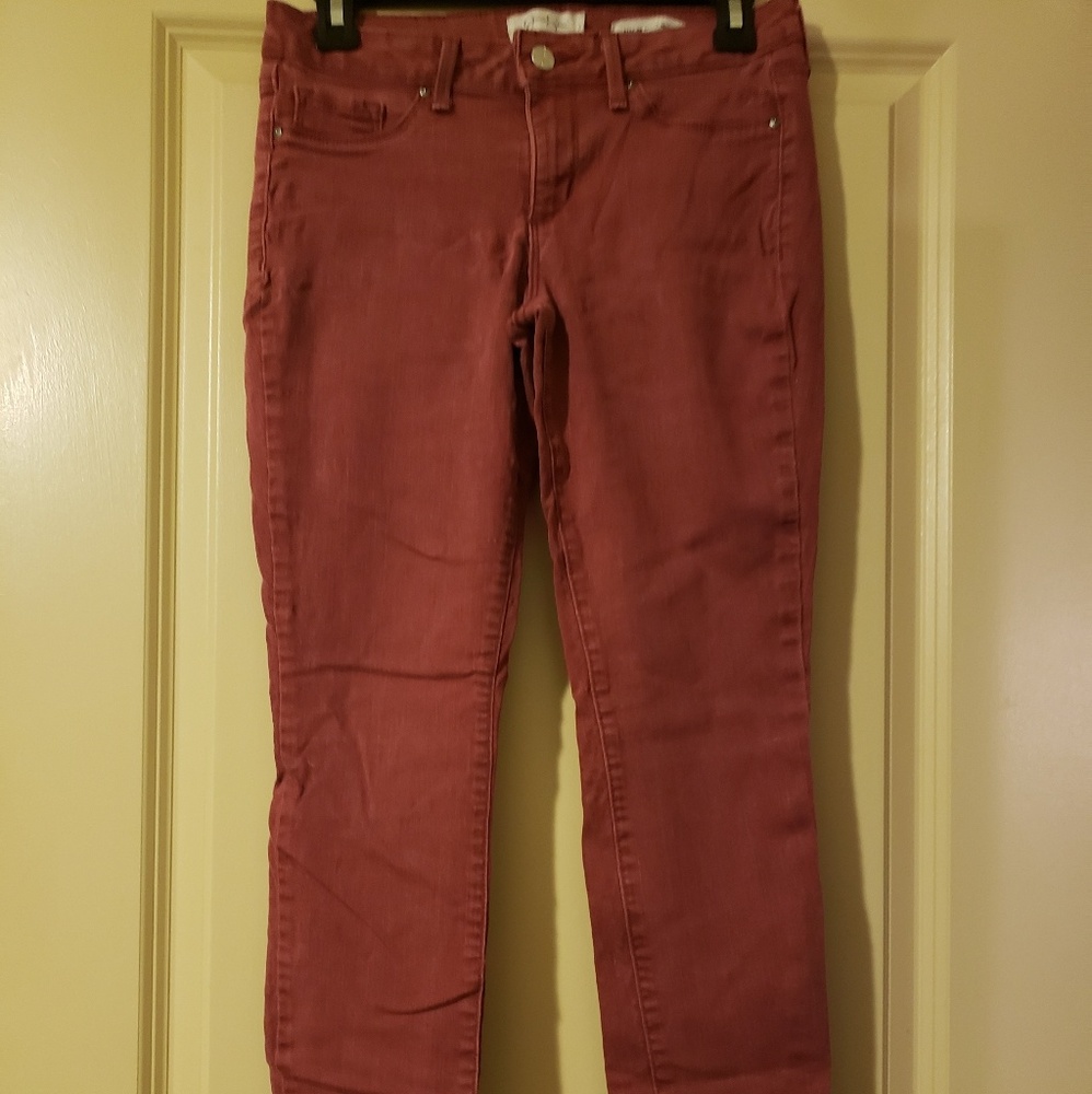 Jessica Simpson red jeans